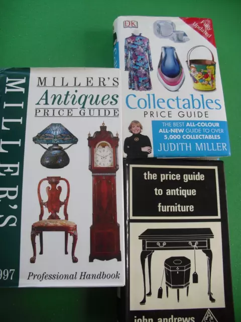 Price Guides to Antique Furniture/Collectables & Antiques - see details