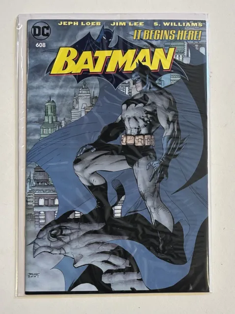 Batman #608 2Nd Print Facsimile Edition Jim Lee Hush Dc Vf+