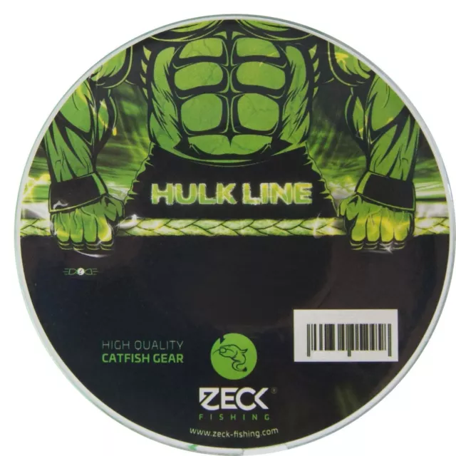 (0,18€/1m) Zeck Hulk Line 170m 0,43mm 30kg - Welsschnur zum Spinnfischen & Verti