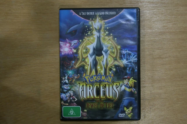 POKEMON - ARCEUS And The Jewel Of Life Embossed Case : DVD Region 4 New  Sealed $11.00 - PicClick AU