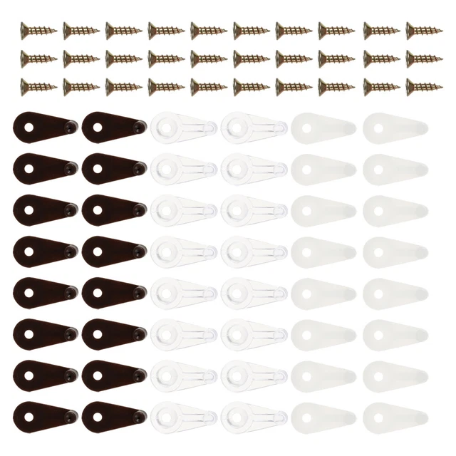 90 Pcs Spiegelnägel Befestigungsclips Für Glas Tafel Spiegel