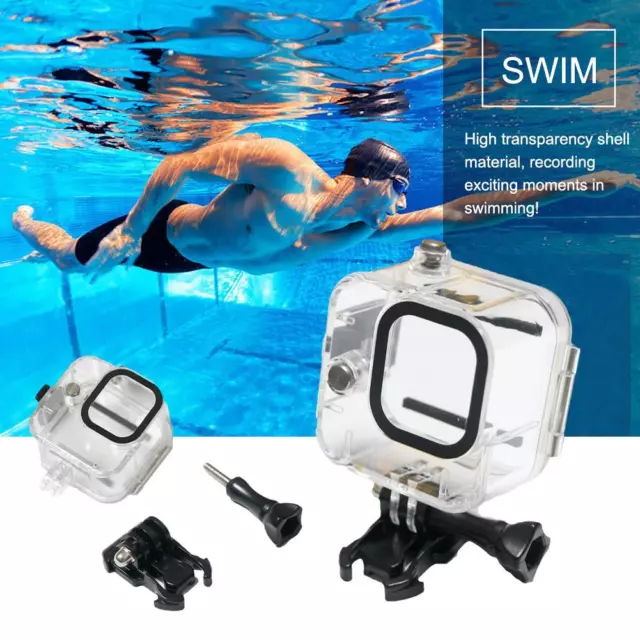 45M Waterproof Underwater Protective Housing Case Cover for GoPro Hero 11 Mini>