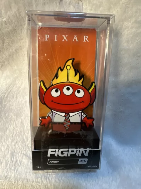 FiGPiN CLASSIC - ANGER ALIEN  REMIX -  # 416 DINEY  PIXAR  INSIDE OUT  BNIB.