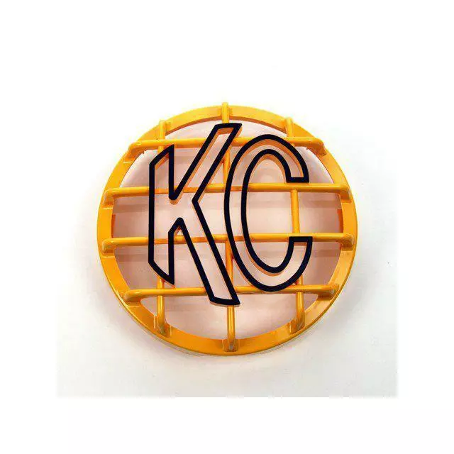 KC HiLites Grill 6" Yellow ABS Stone Headlight Guard- Each Single -Each 7213