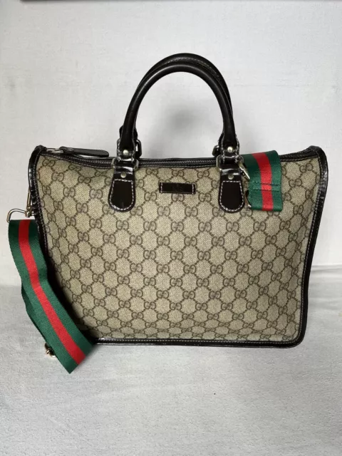 Authentic Monogram GG Gucci Large bag women Satchel/crossbody