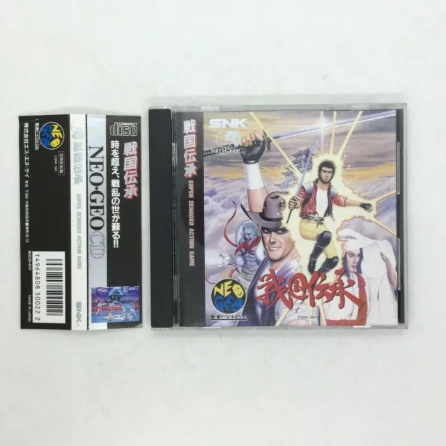 SNK NEO GEO CD Crossed Swords 2 Japan NEOGEO Game US Seller