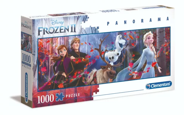 Clementoni 39544 Frozen 2 1000 Teile Panorama Puzzle