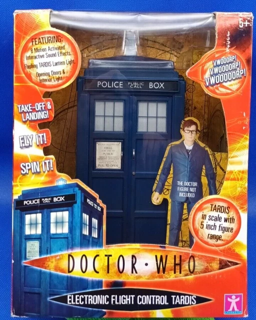 REDUCED! Doctor Who 10th Dr's Electronic Flight Control Tardis Light & SFX BOXED