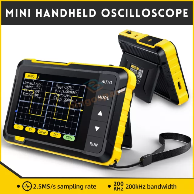 DSO 152 Handheld Small Oscilloscope Portable-Digital-Oscilloscope 200KHz 5V/1A