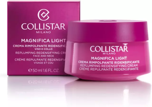 Collistar Magnifica Crema Viso E Collo Rimpolpante Ridensificante Light, Crema U 2