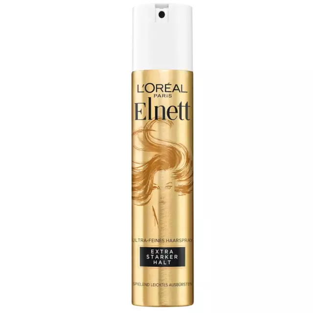 75ml Loreal Paris Elnett Ultra Fin Spray pour Cheveux Extra Fort Maintien