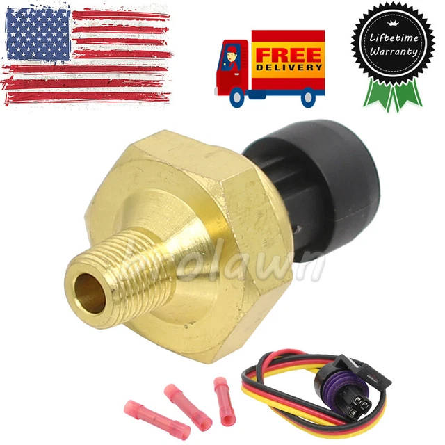 EXHAUST BACK PRESSURE Sensor + Pigtail 1840078C1 For Ford Powerstroke