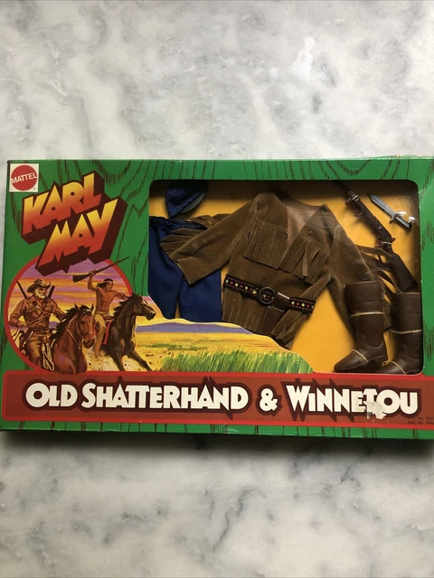Set Mattel Karl May – Winnetou Et Old Shatterhand – Big Jim – Neuf Scellé