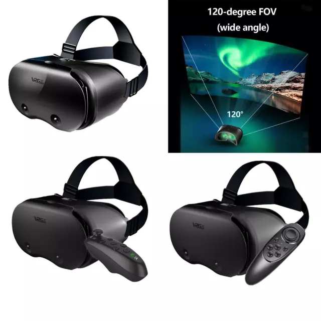 3D Glasses Virtual Reality Full Screen Immersive Comfortable for Gifts