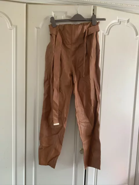 LADIES SIZE 10 Faux Leather Trousers From Lipsy London Leg26 3.00 PicClick UK