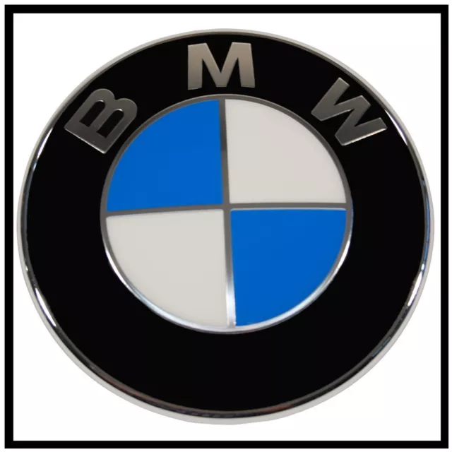 Original BMW Emblem Heckklappe Kofferdeckel Plakette 61mm 3er Cabrio 51137019946