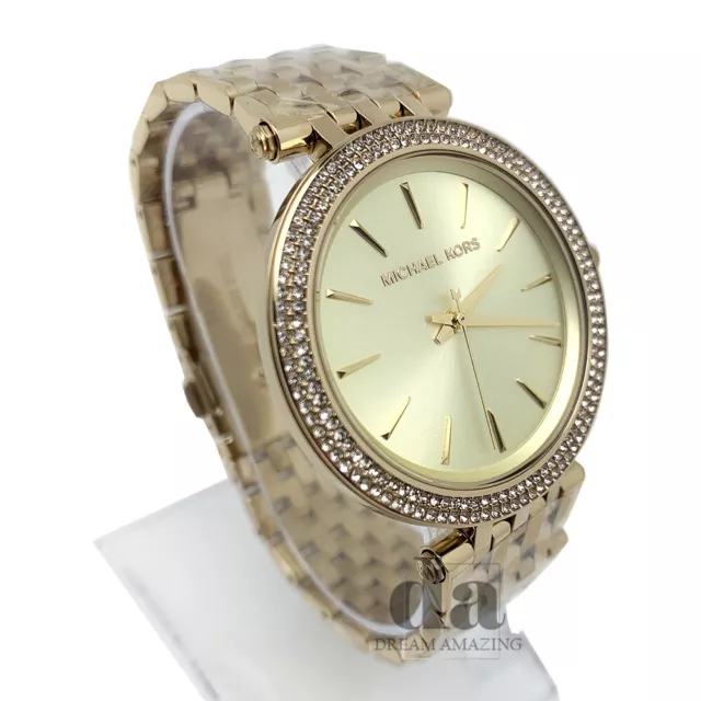 Michael Kors MK3191 Darci Gold-Tone Stainless Steel Bracelet 39mm Women's Watch