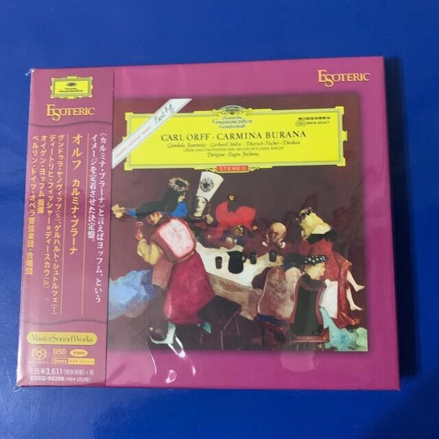 ESOTERIC SACD ESSG-90206 DSD Limited Carl Orff Carmina Burana Eugen Jochum NEW