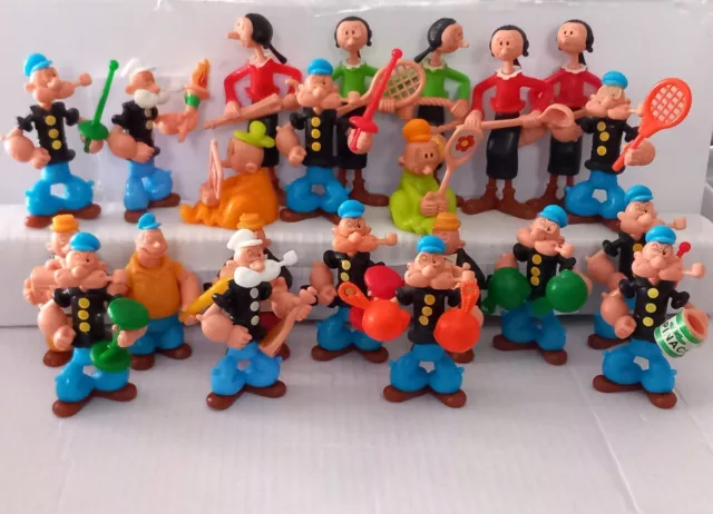 Kinder Ferrero Sorpresine Scegli Figura Popeye & Olivia 1991 Steckfiguren Eu Rar