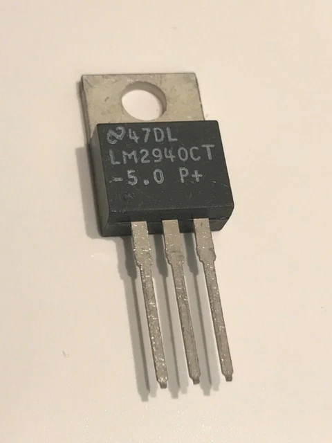 10 Uds. De LM2940CT 5.0 A 220 LM2940CT 5 A 220 LM2940 5.0 LM2940CT, Nuevo Y Orig