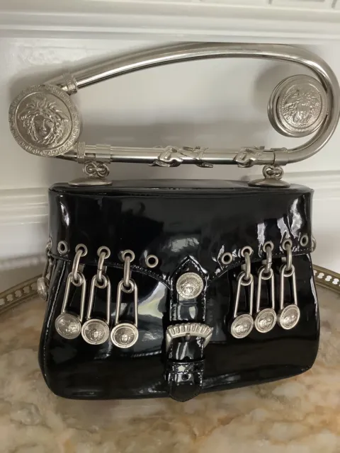 Historic Gianni Versace Atelier Couture Medusa 🧷 Safety Pin Collectors Bag