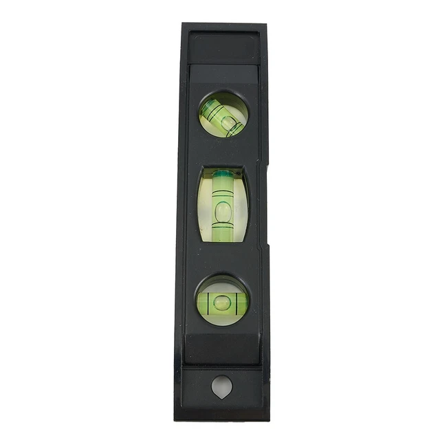Livella A Bolla Magnetica Mini Trasparente: Alta Precisione, Due Direzioni, Con Righello. Utensile Multiuso Per Bricolage. - 3
