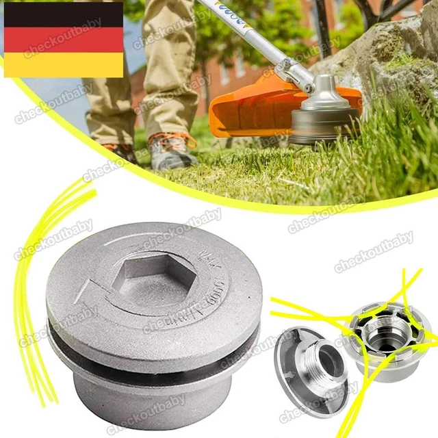 1stk Alu Fadenkopf Mähkopf Trimmerkopf Motorsense Freischneider Rasentrimmer Bus 1stk Alu Fadenkopf Mähkopf Trimmerkopf Motorsense Freischneider Rasentrimmer Bus