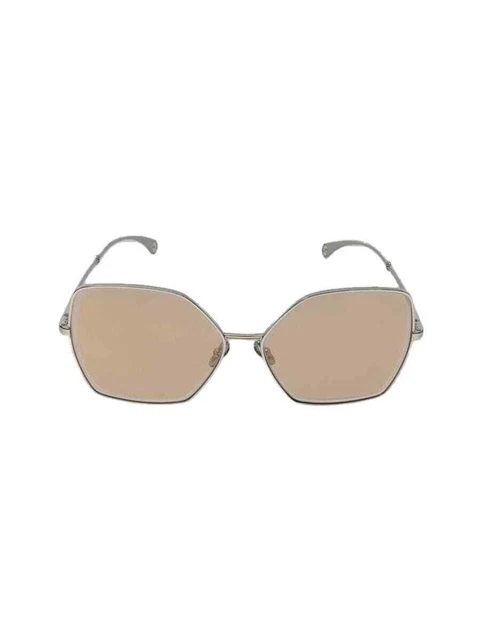 CHANEL #294 Sunglasses Titanium silver Men's