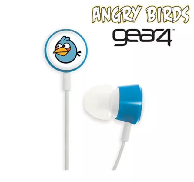ANGRY BIRDS Gear4 In-Ear-Headphones Stereo Kopfhörer Ohrhörer Tweeters iPhone 3