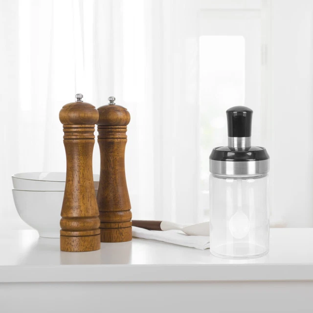Bottiglia miele acciaio inox piccoli bicchieri di miele spandizucchero rotolo marmellata