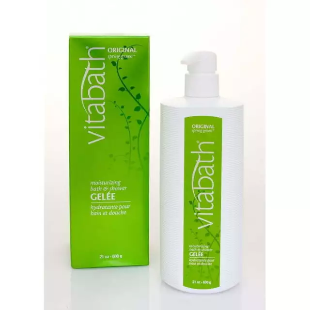 Vitabath Original Spring Green Moisturizing Bath & Shower Gelee 21 oz