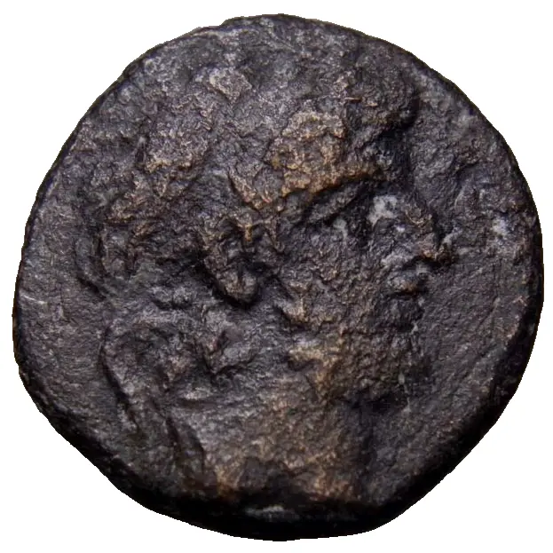 Seleukid Empire, Alexander I Balas Æ 20mm. Antioch on the Orontes Greek Coin