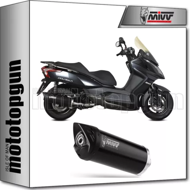 Mivv Scarico Completo Race Mover Inox Nero Kymco Downtown 300 2017 17