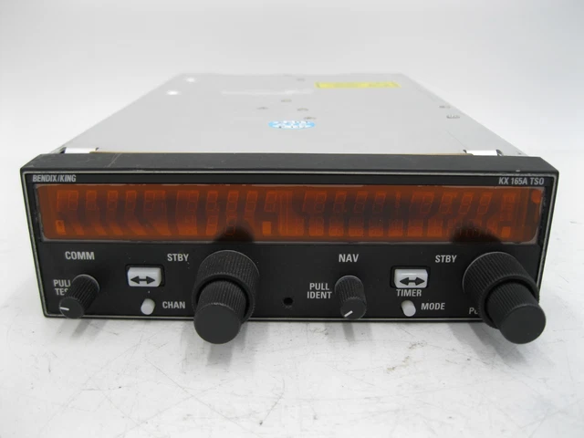 Bendix King Kx165A Pn: 069-01033-0201 **Known Inop**