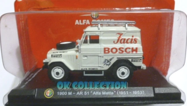 Alfa Romeo 1900 M AR/51 'Matta' – Kit Modellismo ITmodels Scala 1:24 In Resina IT21002AR