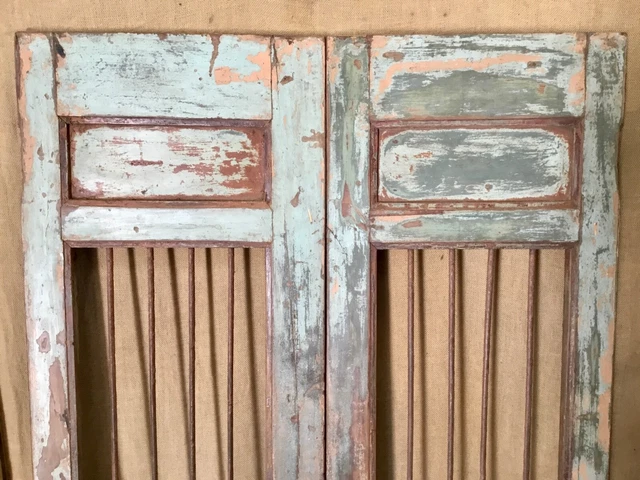 Antique Architectural Salvaged Wood & Iron Doors. Wine Cellar Doors 2