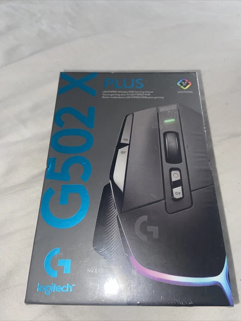 Original Logitech G502 X Plus kabellose Gaming-Maus - brandneu versiegelte Box