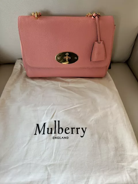 Mulberry Medium Lily Bag In Macaroon Pink BNWOT