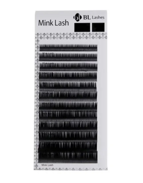 Eyelash Extension combo Blink BL Lashes Mink D curl 15, .20 or .25mm lot 3-trays