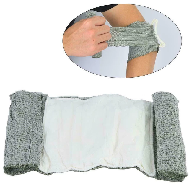 STERILE BANDAGE WOUND Blood Clot Haemostatic Field Trauma Dressing