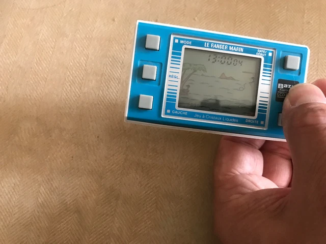 Jeu électronique Vintage Le Ranger Marin BAZIN Electronic Boîte Notice
