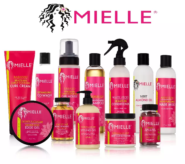 Productos para el cuidado del cabello Mielle GAMA COMPLETA