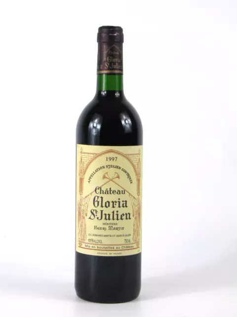 1997 ♦ Chateau Gloria St Julien 1997 ♦ 0,75l Rotwein