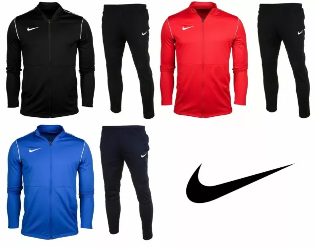 Nike Ragazzi Pista Tuta Completa Allenamento Pantaloni Jogging Bottoms Giacca Track Top Bambini