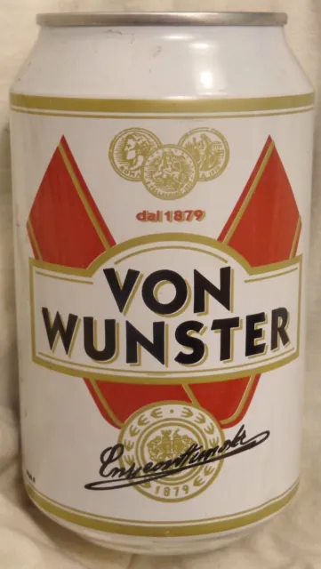Von Wunster Beer Can - Italy - 33 cl (11.5 Ounce) @1998