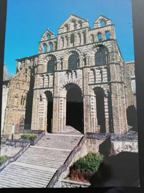 Le Puy en Velay Cathédrale France Postcard Carte Postale ancienne coul. vintage