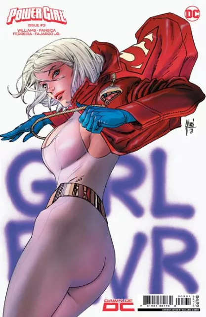 POWER GIRL #3 (GUILLEM MARCH CARDSTOCK VARIANT) ~ Comic Book ~ DC