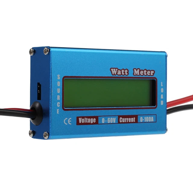 NEU 100A 60V DC RC Helicopter Airplane Battery Power Analyzer Watt Meter