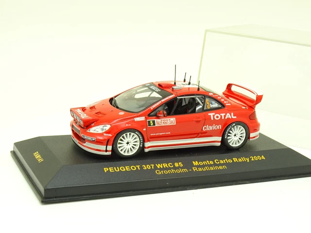 1 18 IXO ALTAYA NEUF EN BOITE PEUGEOT 307 WRC RALLY WRC FINLAND 2004