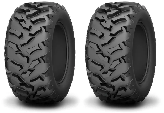 Pair 2 Kenda Mastodon AT 25x8-12 ATV Tire Set 25x8x12 K3203 25-8-12